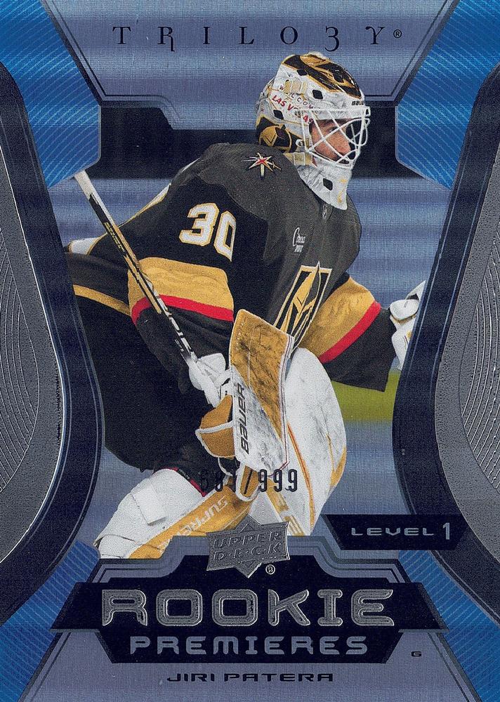 Jiri Patera #118 Vegas Golden Knights | 2023-24 Upper Deck Trilogy