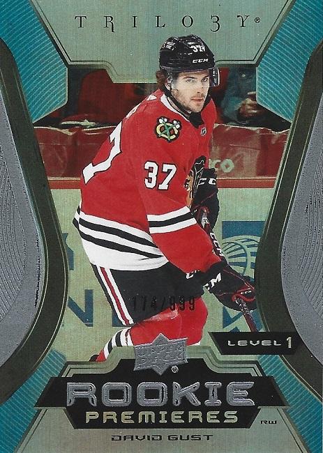 David Gust #120 Chicago Blackhawks | 2023-24 Upper Deck Trilogy