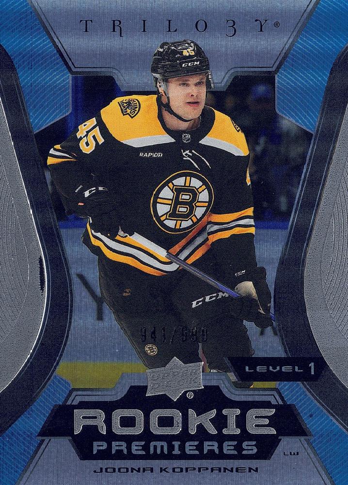 Joona Koppanen #128 Boston Bruins | 2023-24 Upper Deck Trilogy