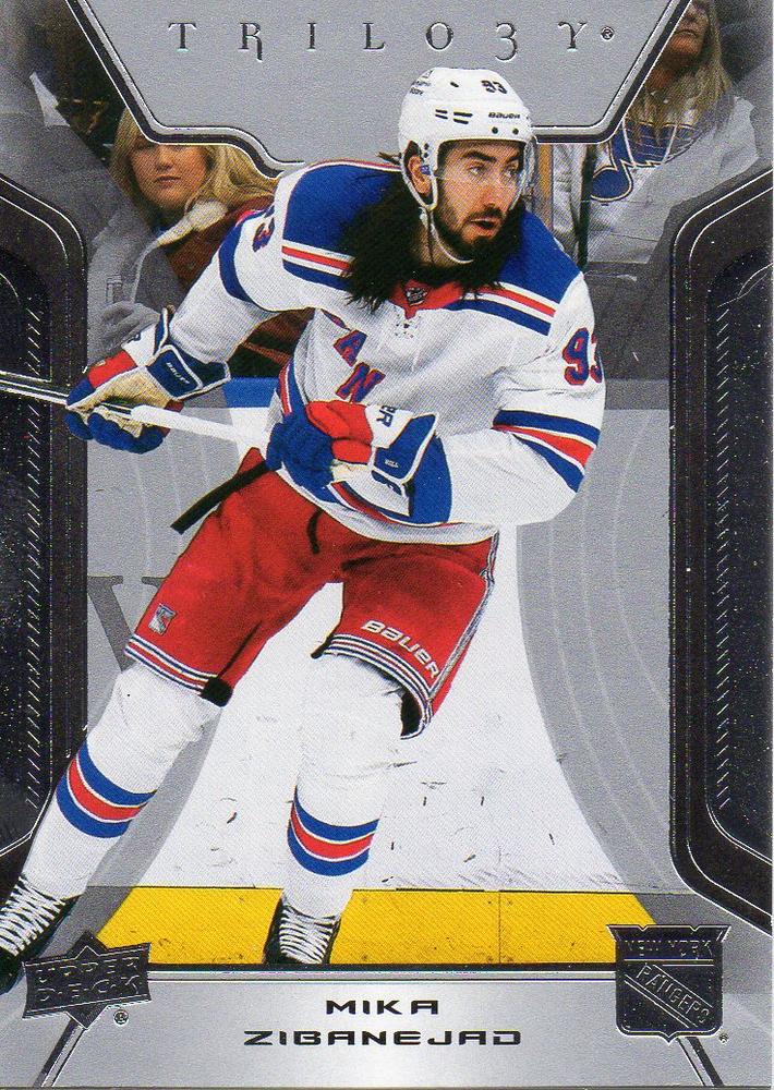 Mika Zibanejad #12 New York Rangers | 2023-24 Upper Deck Trilogy