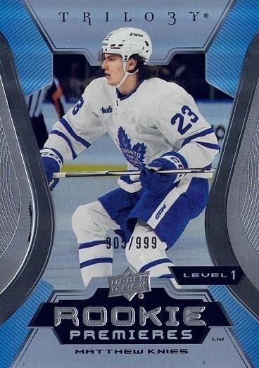 Matthew Knies #135 Toronto Maple Leafs | 2023-24 Upper Deck Trilogy