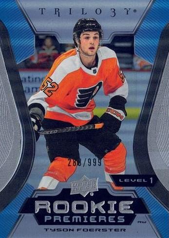 Tyson Foerster #140 Philadelphia Flyers | 2023-24 Upper Deck Trilogy