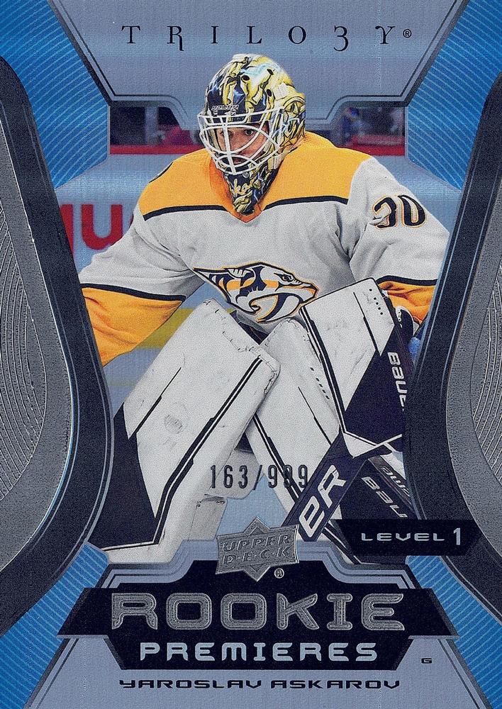 Yaroslav Askarov #145 Nashville Predators | 2023-24 Upper Deck Trilogy