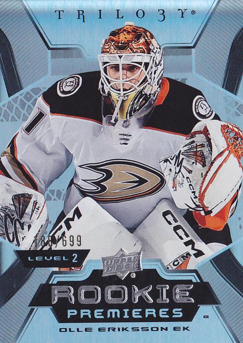 Olle Eriksson Ek #153 Anaheim Ducks | 2023-24 Upper Deck Trilogy