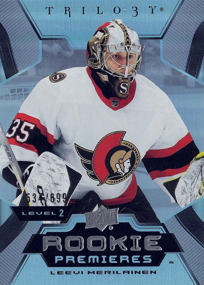 Leevi Merilainen #155 Ottawa Senators | 2023-24 Upper Deck Trilogy