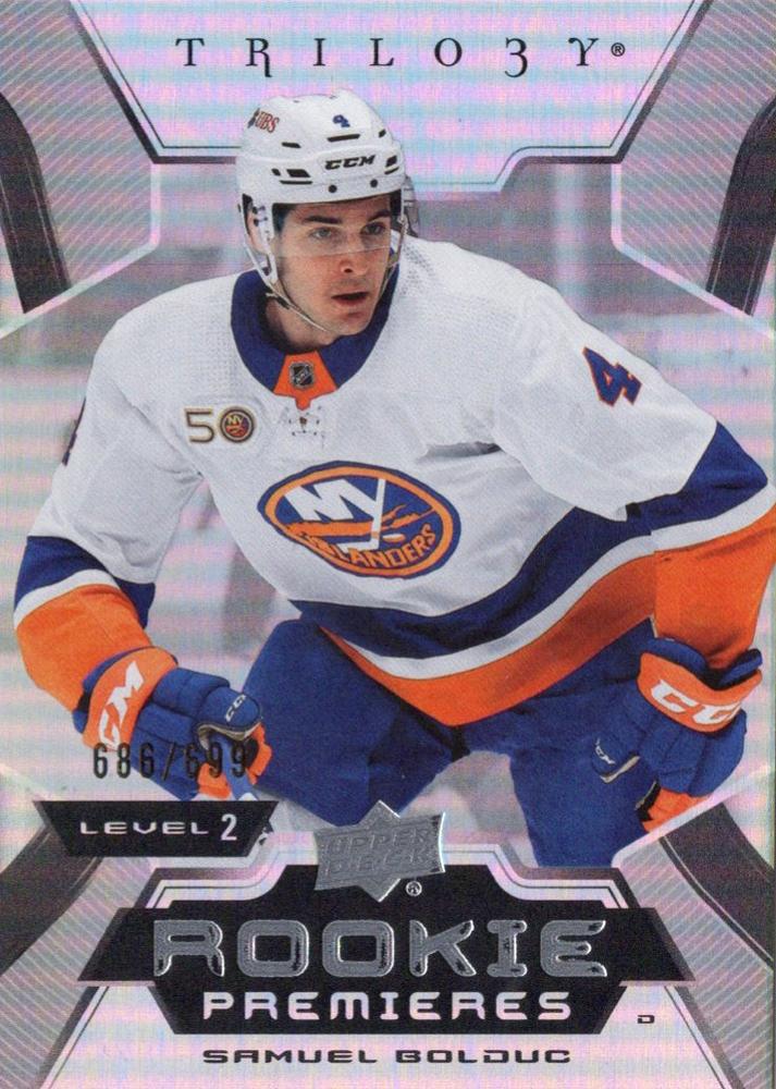Samuel Bolduc #159 New York Islanders | 2023-24 Upper Deck Trilogy