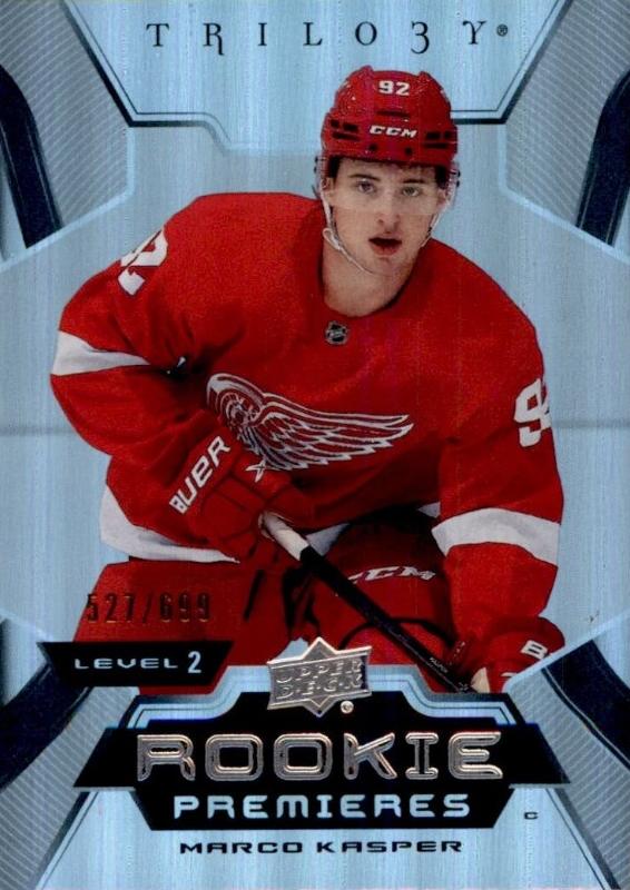 Marco Kasper #160 Detroit Red Wings | 2023-24 Upper Deck Trilogy
