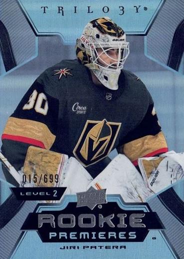 Jiri Patera #168 Vegas Golden Knights | 2023-24 Upper Deck Trilogy