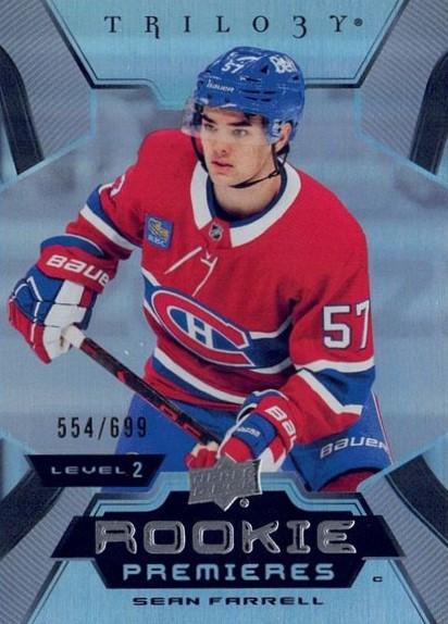Sean Farrell #172 Montreal Canadiens | 2023-24 Upper Deck Trilogy