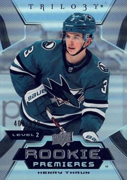 Henry Thrun #177 San Jose Sharks | 2023-24 Upper Deck Trilogy