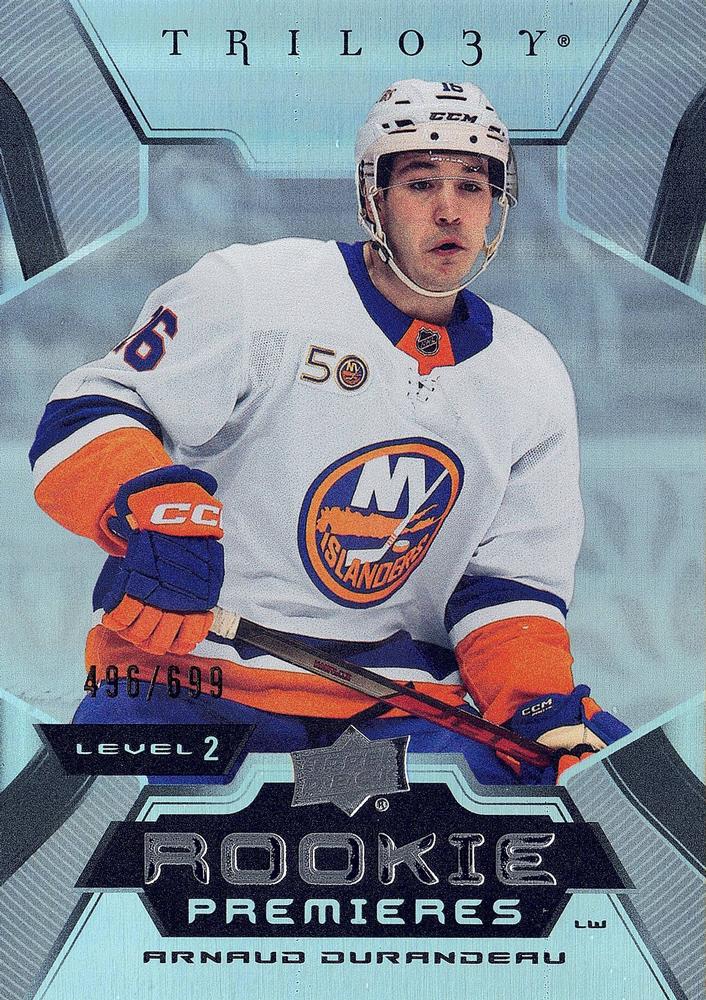 Arnaud Durandeau #181 New York Islanders | 2023-24 Upper Deck Trilogy