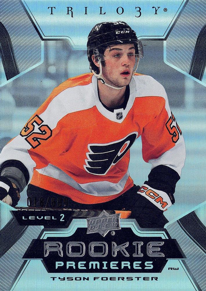 Tyson Foerster #190 Philadelphia Flyers | 2023-24 Upper Deck Trilogy
