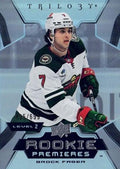 Brock Faber #199 Minnesota Wild | 2023-24 Upper Deck Trilogy