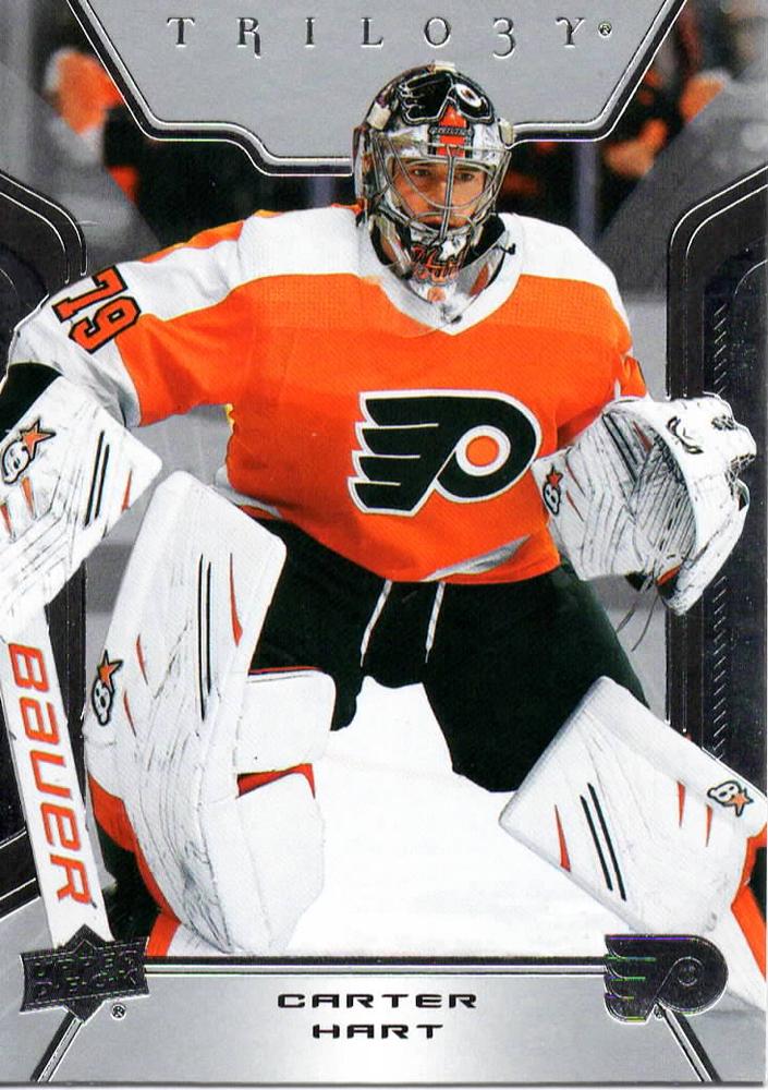 Carter Hart #21 Philadelphia Flyers | 2023-24 Upper Deck Trilogy
