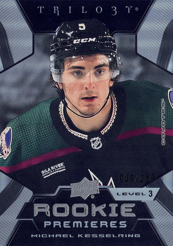 Michael Kesselring #229 Arizona Coyotes | 2023-24 Upper Deck Trilogy