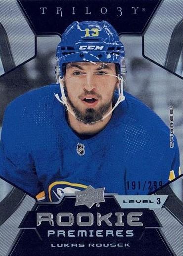 Lukas Rousek #238 Buffalo Sabres | 2023-24 Upper Deck Trilogy