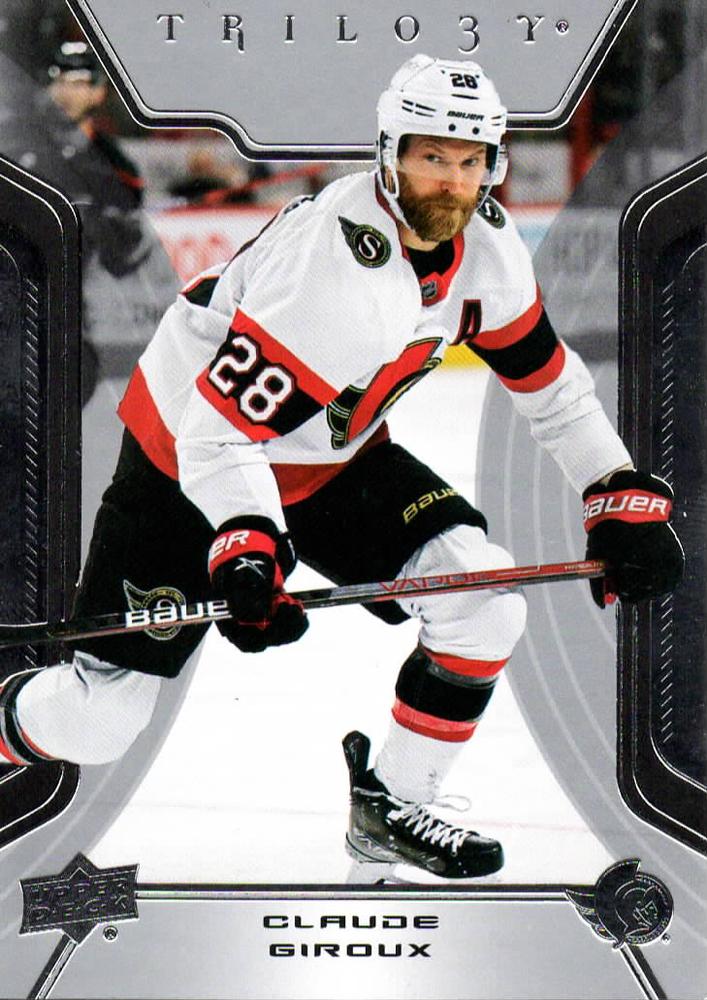 Claude Giroux #23 Ottawa Senators | 2023-24 Upper Deck Trilogy