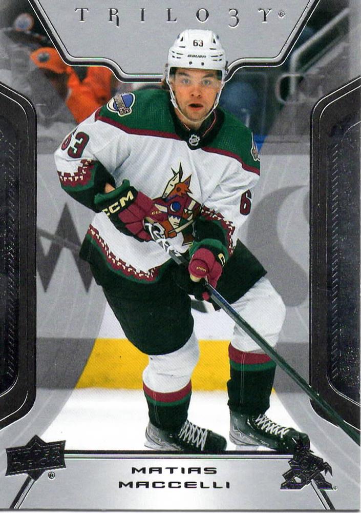 Matias Maccelli #25 Arizona Coyotes | 2023-24 Upper Deck Trilogy