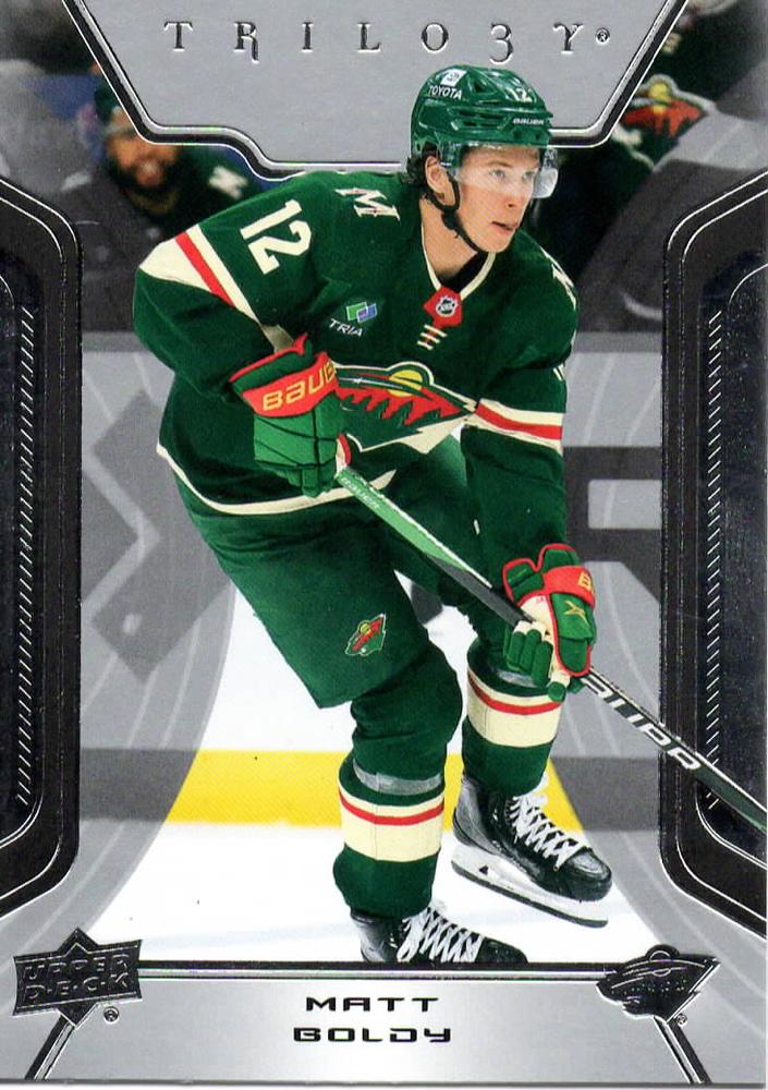 Matt Boldy #35 Minnesota Wild | 2023-24 Upper Deck Trilogy
