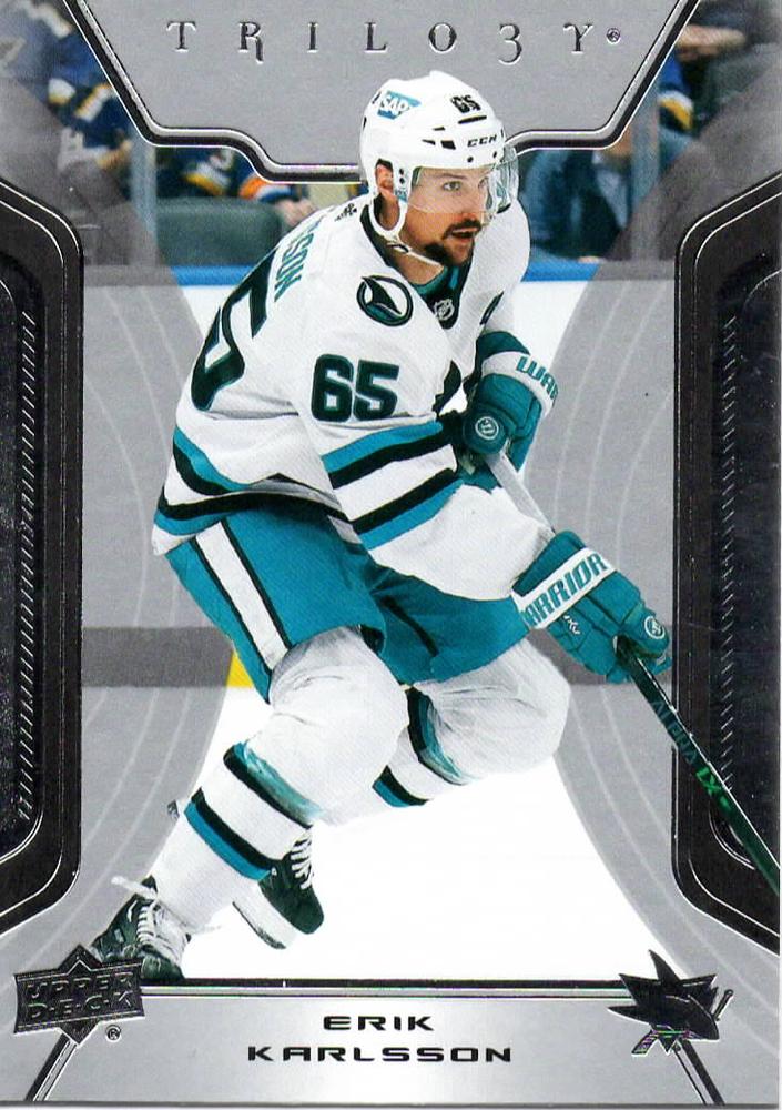 Erik Karlsson #42 San Jose Sharks | 2023-24 Upper Deck Trilogy