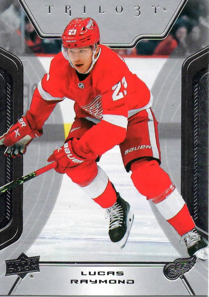 Lucas Raymond #44 Detroit Red Wings | 2023-24 Upper Deck Trilogy