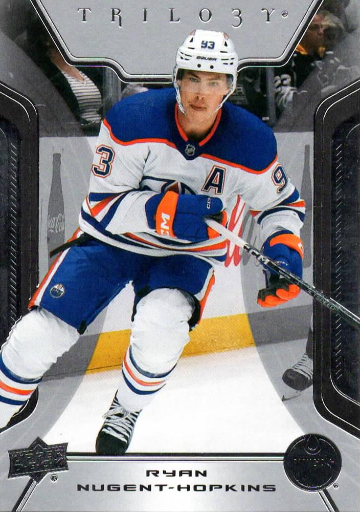 Ryan Nugent-Hopkins #50 Edmonton Oilers | 2023-24 Upper Deck Trilogy