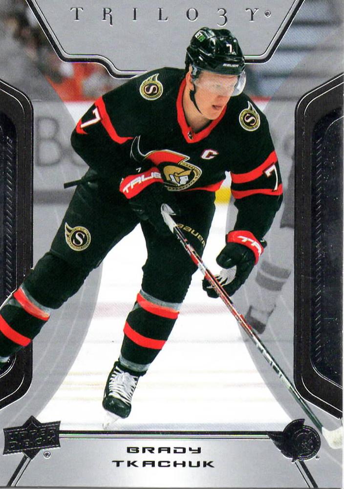 Brady Tkachuk #55 Ottawa Senators | 2023-24 Upper Deck Trilogy