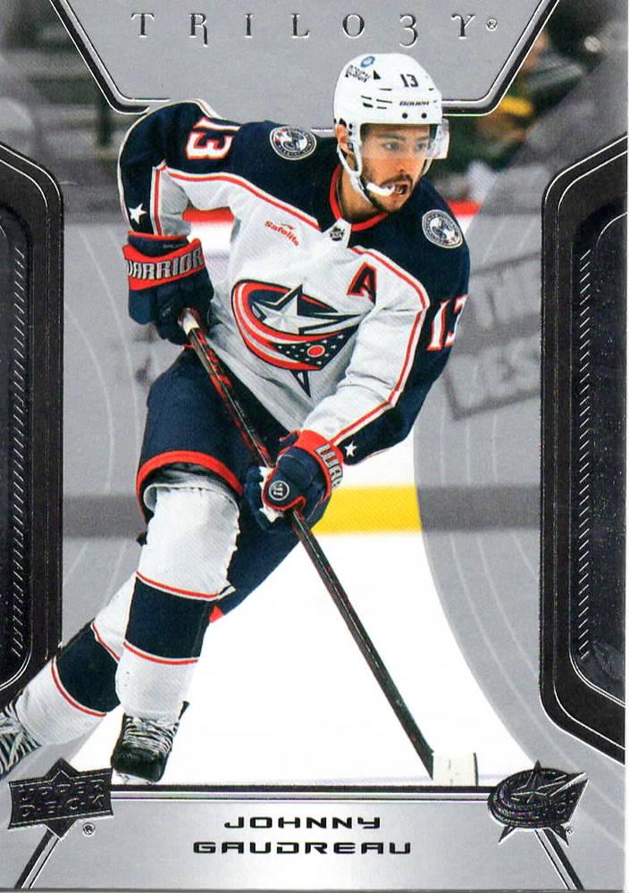 Johnny Gaudreau #61 Columbus Blue Jackets | 2023-24 Upper Deck Trilogy