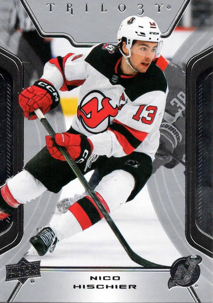 Nico Hischier #63 New Jersey Devils | 2023-24 Upper Deck Trilogy