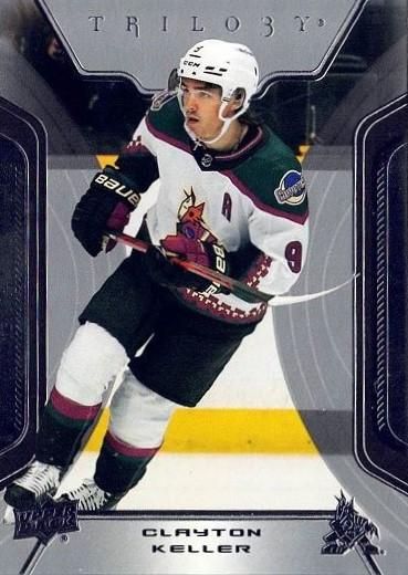 Clayton Keller #65 Arizona Coyotes | 2023-24 Upper Deck Trilogy