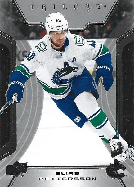 Elias Pettersson #82 Vancouver Canucks | 2023-24 Upper Deck Trilogy