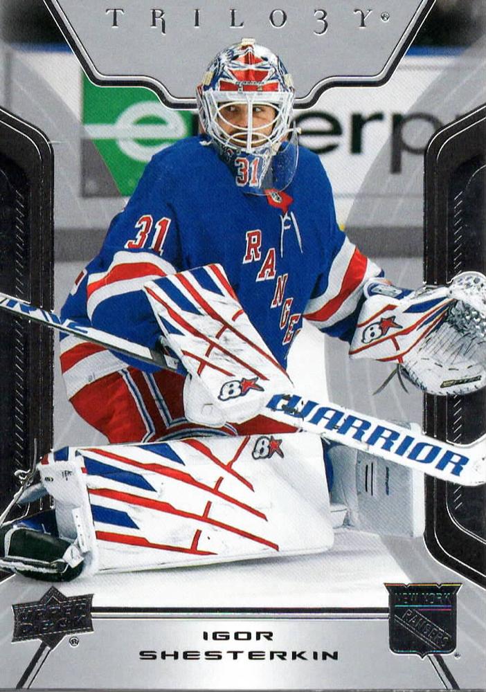 Igor Shesterkin #89 New York Rangers | 2023-24 Upper Deck Trilogy