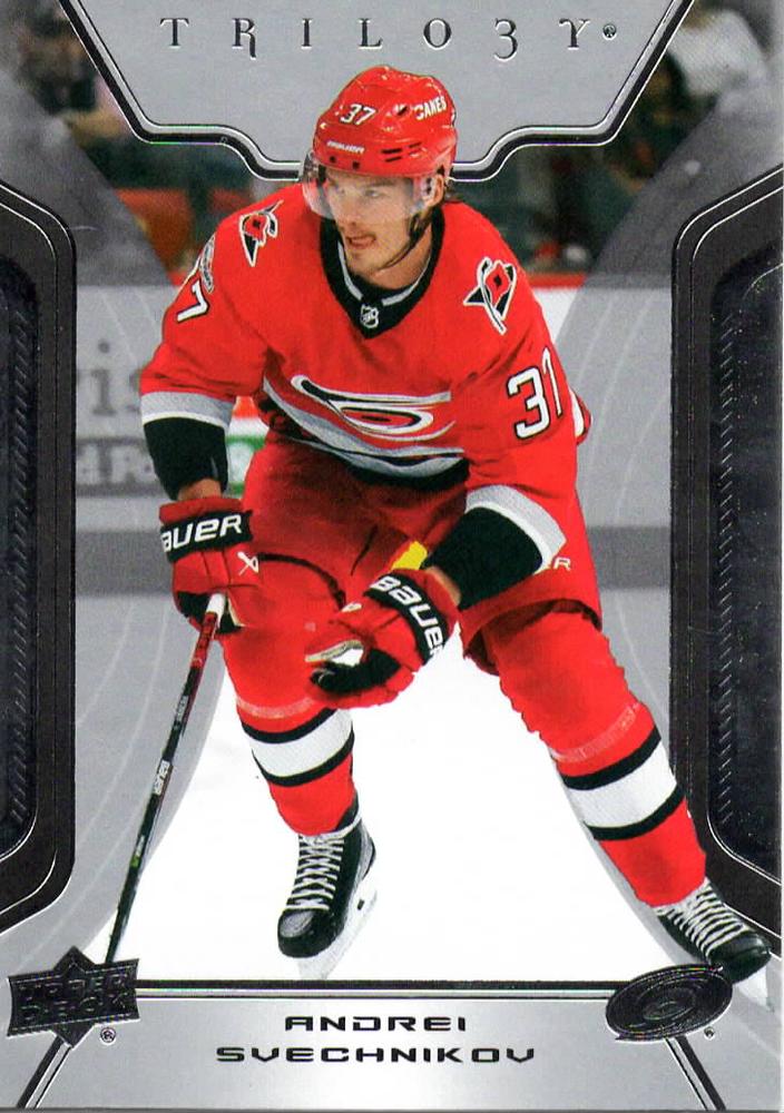 Andrei Svechnikov #95 Carolina Hurricanes | 2023-24 Upper Deck Trilogy