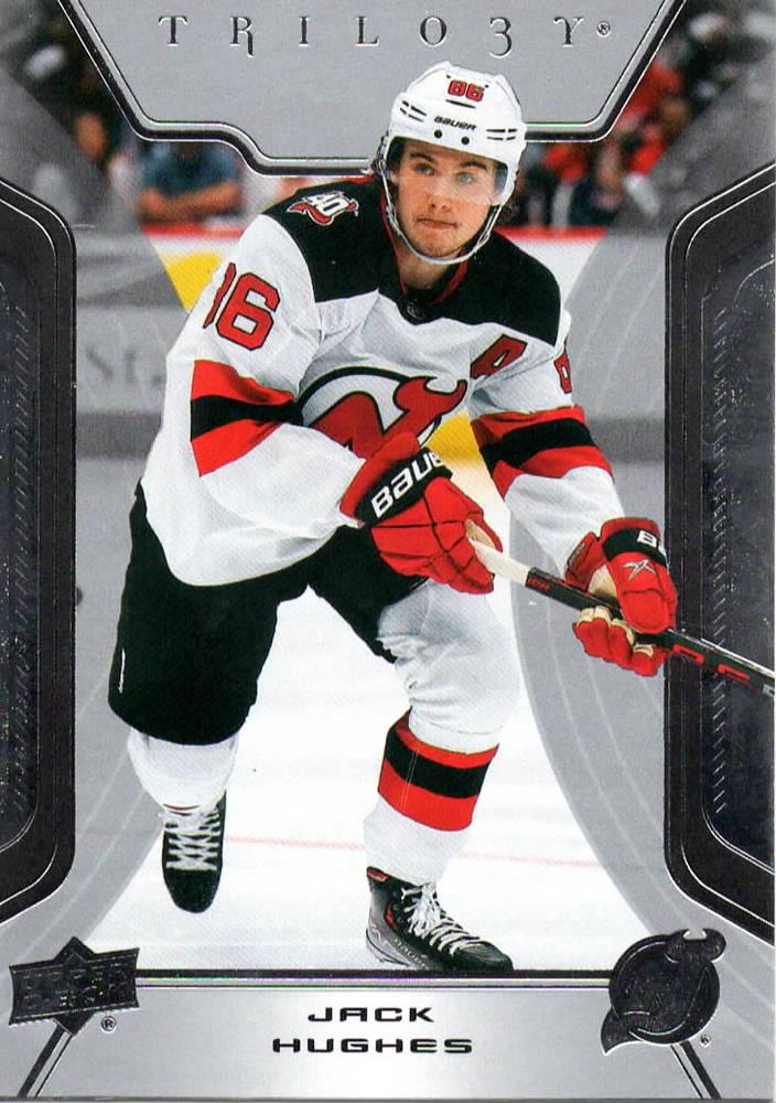 Jack Hughes #96 New Jersey Devils | 2023-24 Upper Deck Trilogy