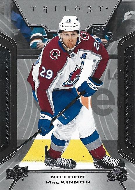 Nathan MacKinnon #99 Colorado Avalanche | 2023-24 Upper Deck Trilogy