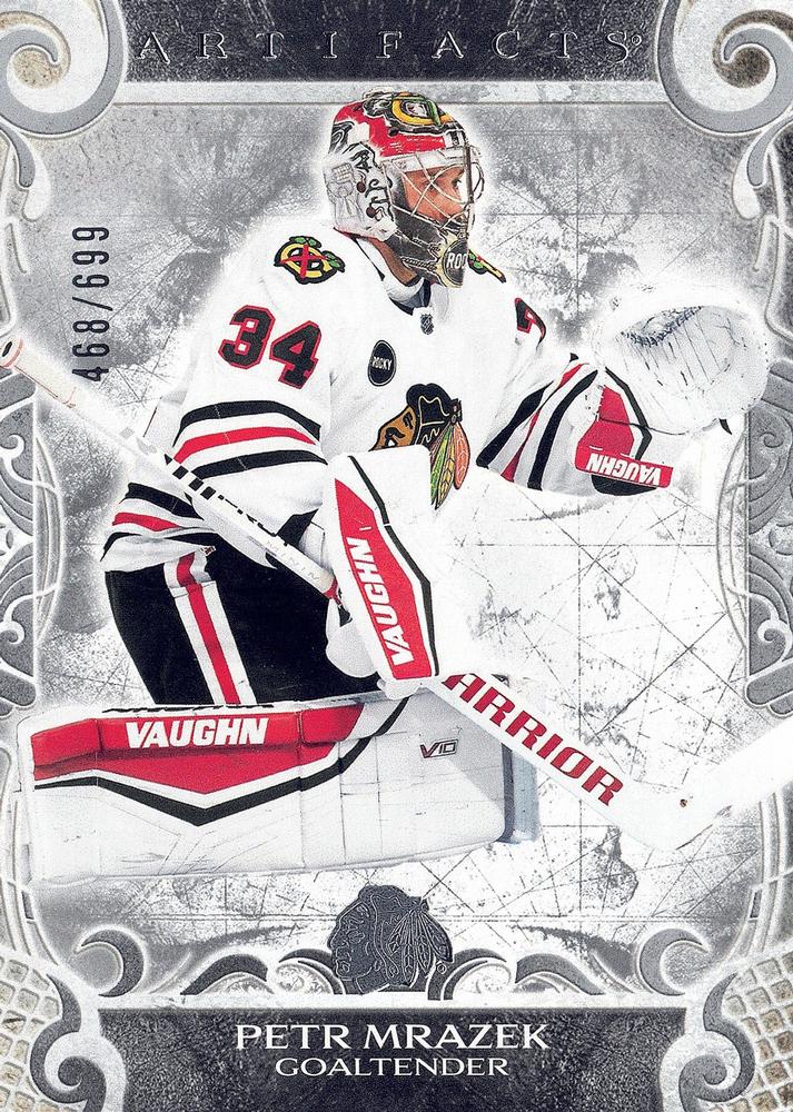 Petr Mrazek #104 Chicago Blackhawks | 2024-25 Upper Deck Artifacts