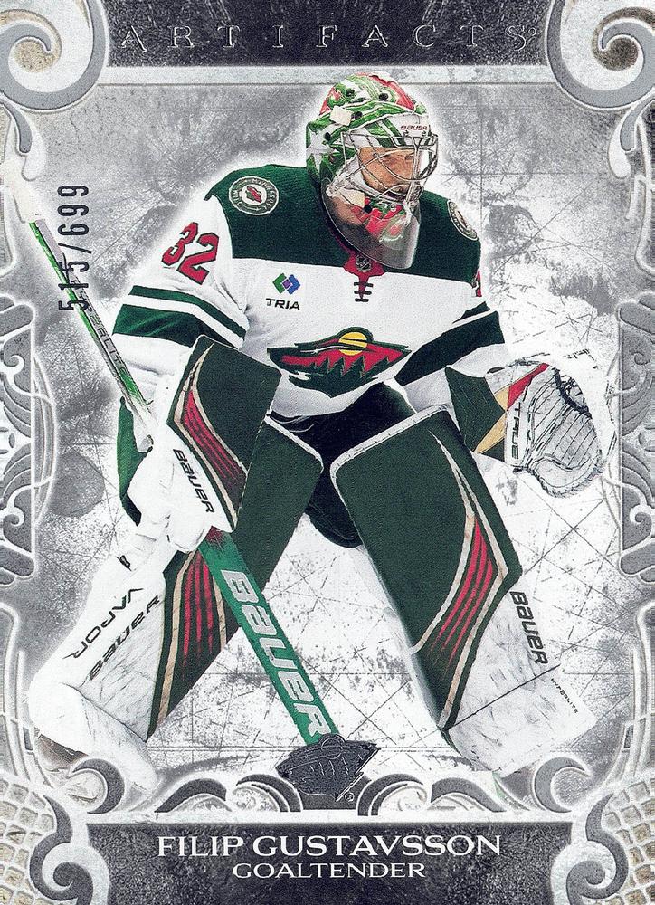 Filip Gustavsson #110 Minnesota Wild | 2024-25 Upper Deck Artifacts