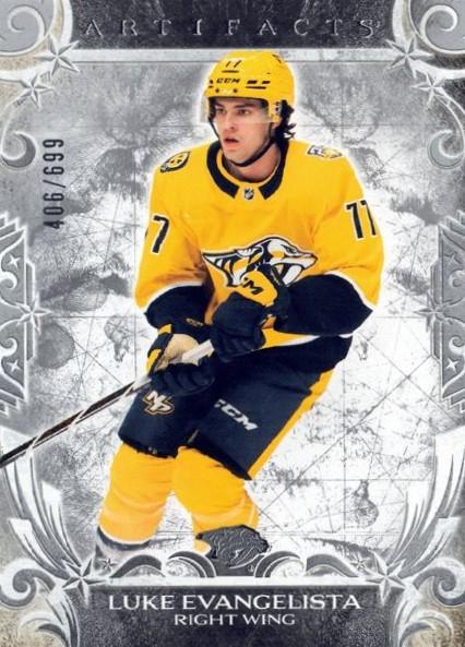 Luke Evangelista #130 Nashville Predators | 2024-25 Upper Deck Artifacts