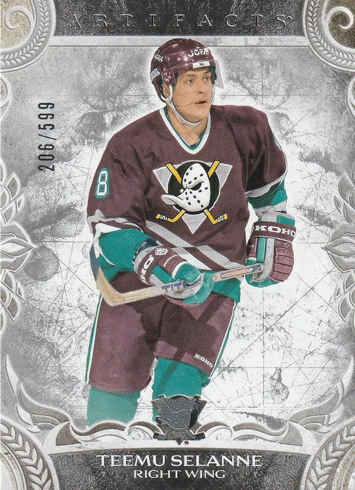 Teemu Selanne #165 Anaheim Ducks | 2024-25 Upper Deck Artifacts