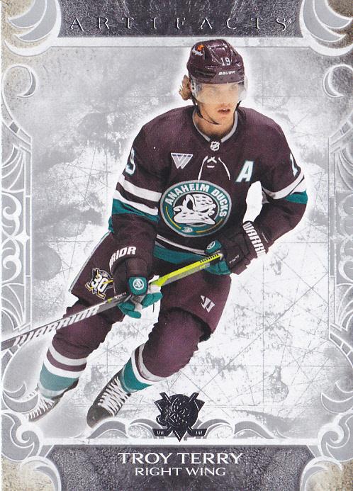 Troy Terry #17 Anaheim Ducks | 2024-25 Upper Deck Artifacts
