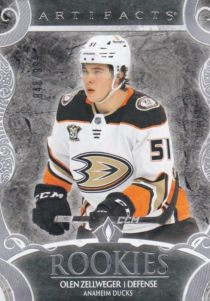Olen Zellweger #180 Anaheim Ducks | 2024-25 Upper Deck Artifacts