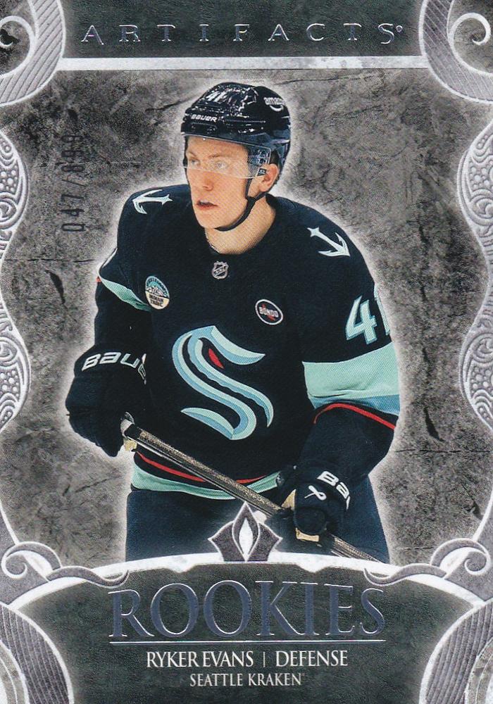 Ryker Evans #225 Seattle Kraken | 2024-25 Upper Deck Artifacts