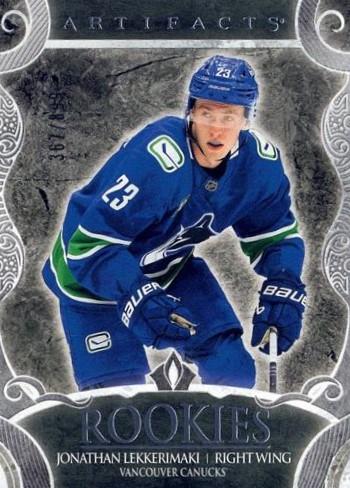Jonathan Lekkerimaki #229 Vancouver Canucks | 2024-25 Upper Deck Artifacts