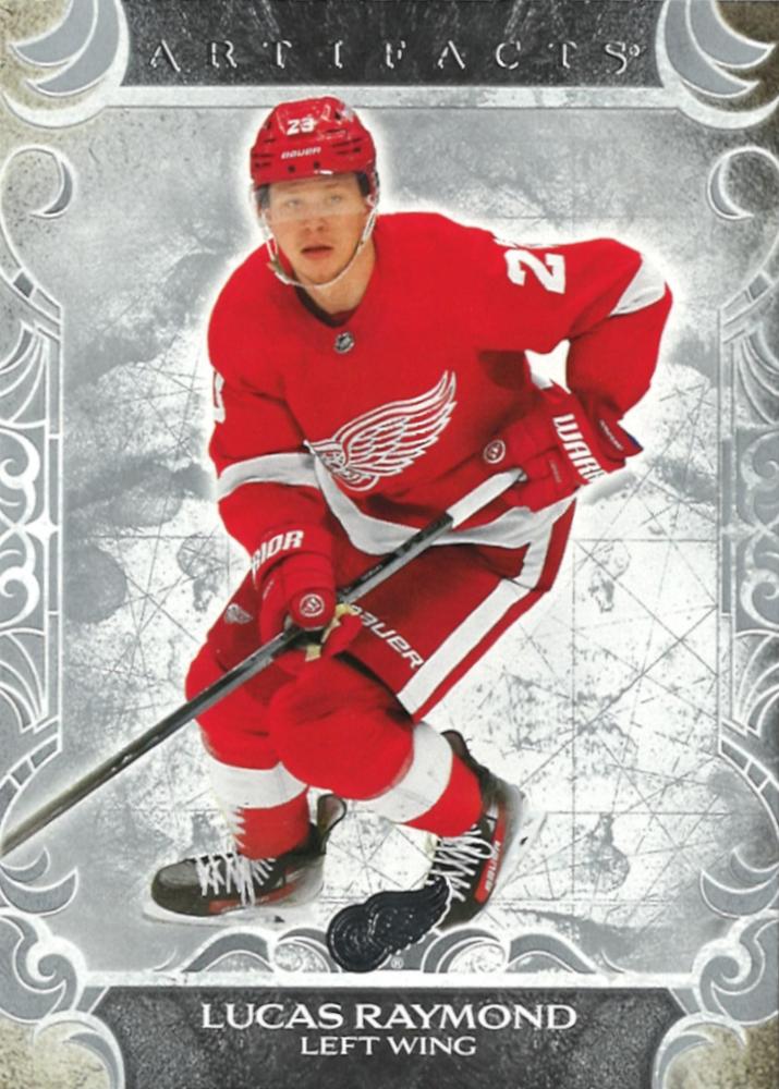 Lucas Raymond #35 Detroit Red Wings | 2024-25 Upper Deck Artifacts