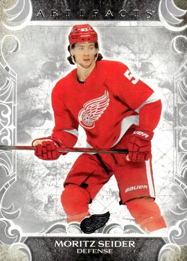 Moritz Seider #5 Detroit Red Wings | 2024-25 Upper Deck Artifacts