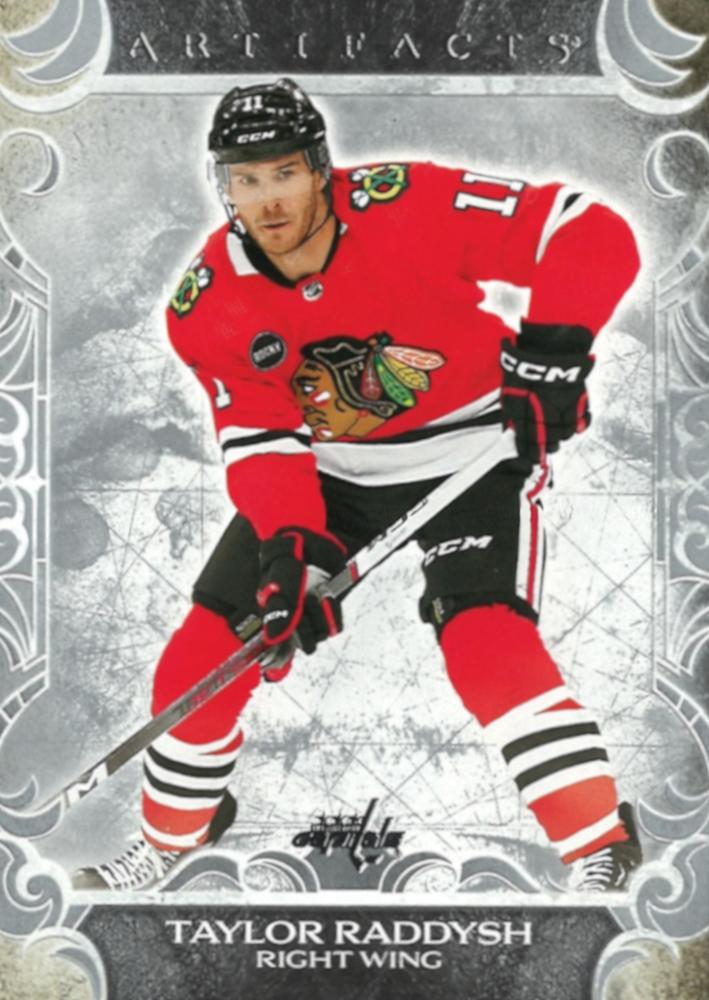 Taylor Raddysh #62 Chicago Blackhawks | 2024-25 Upper Deck Artifacts