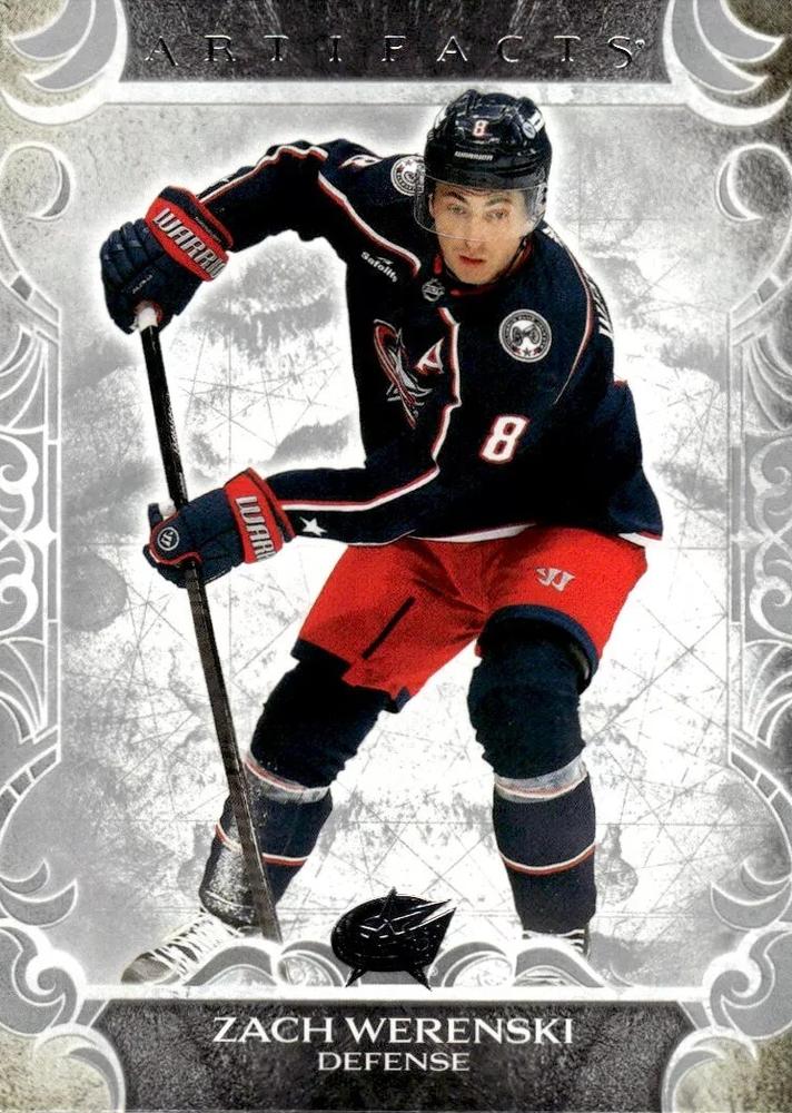 Zach Werenski #88 Columbus Blue Jackets | 2024-25 Upper Deck Artifacts