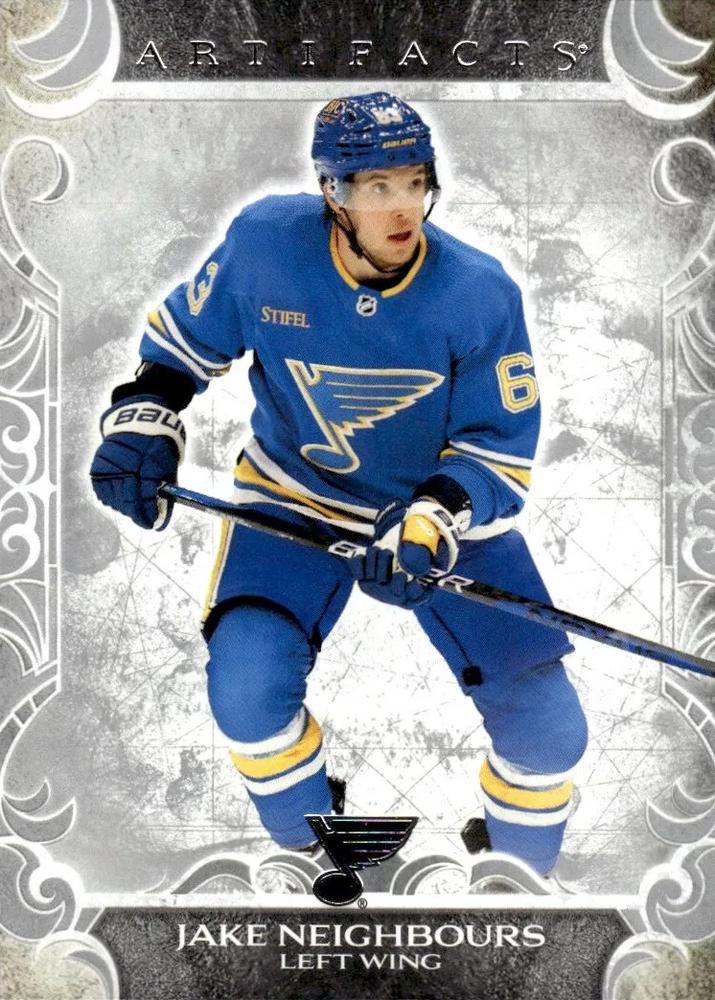 Jake Neighbours #89 St. Louis Blues | 2024-25 Upper Deck Artifacts