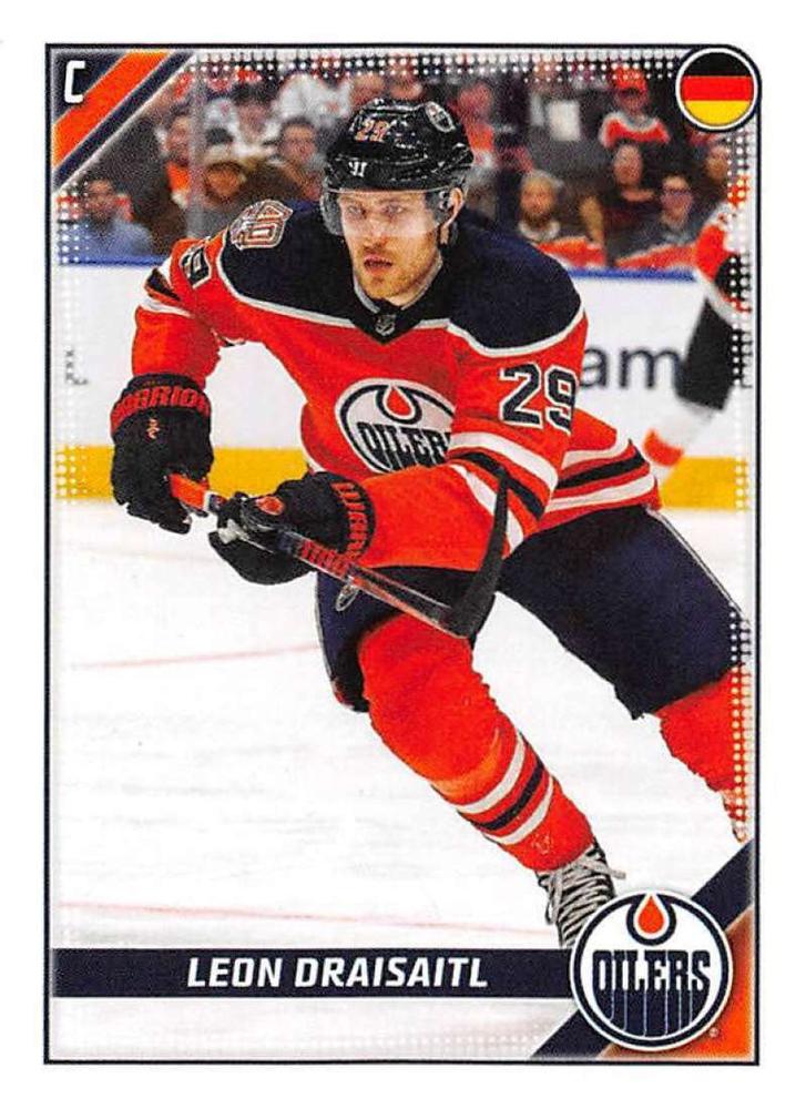 Leon Draisaitl #202 Edmonton Oilers | 2019-20 Topps NHL Sticker Collection