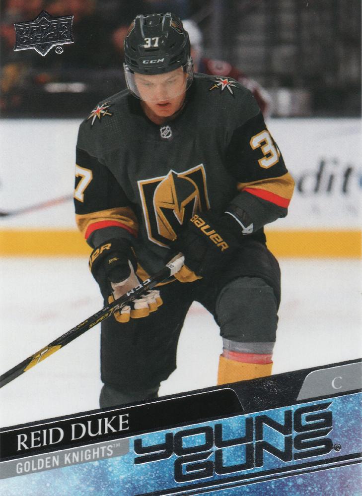 Reid Duke #202 Vegas Golden Knights | 2020-21 Upper Deck